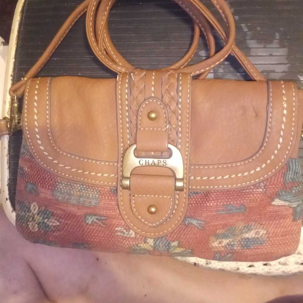 Small Chaps crossbody purse vintage - image 2