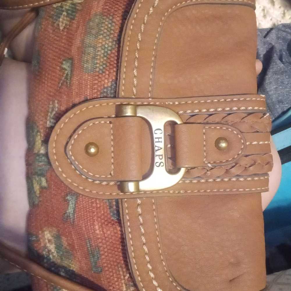 Small Chaps crossbody purse vintage - image 6