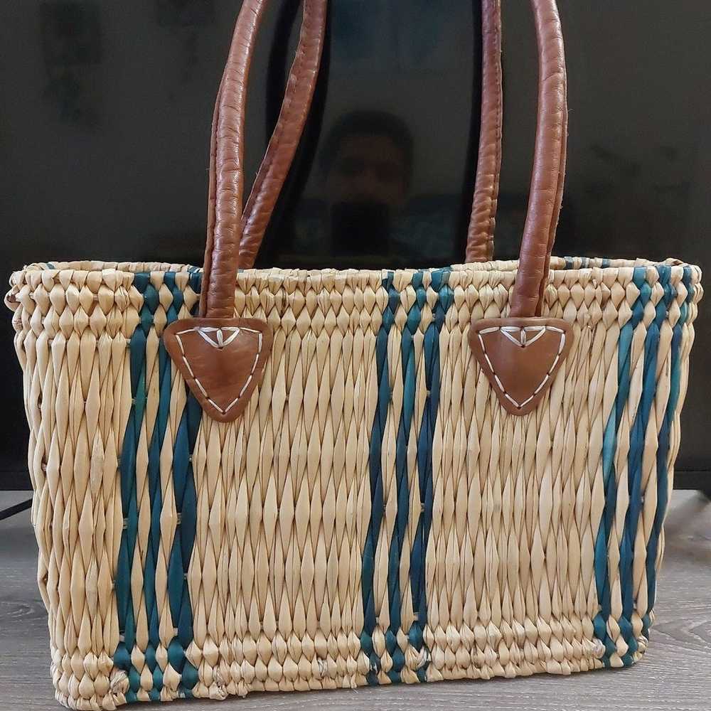 Rattan Bag is perfect for Summer or Bohemian outf… - image 2