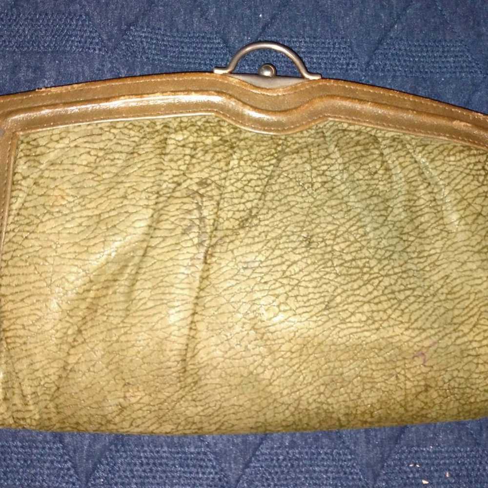 Vintage Leather Clutch, like new! - image 3