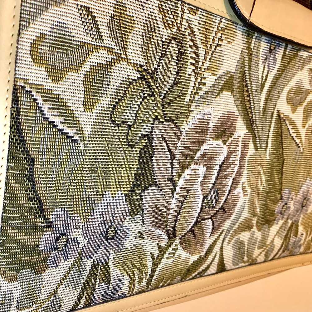 Vintage Floral Tapestry Bag - image 2