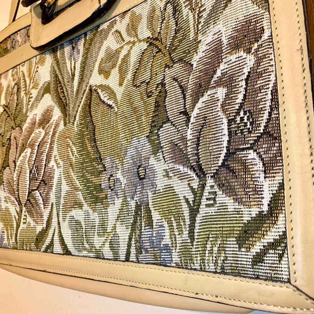 Vintage Floral Tapestry Bag - image 4