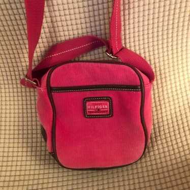 Y2K Tommy Hilfiger pink satchel