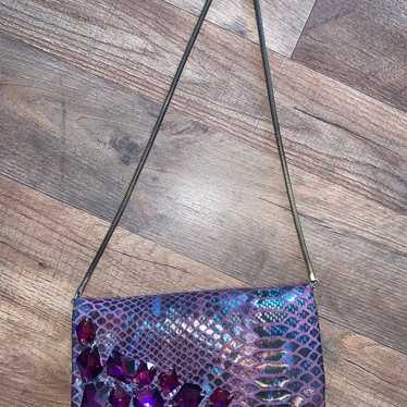 snakeskin purse - image 1