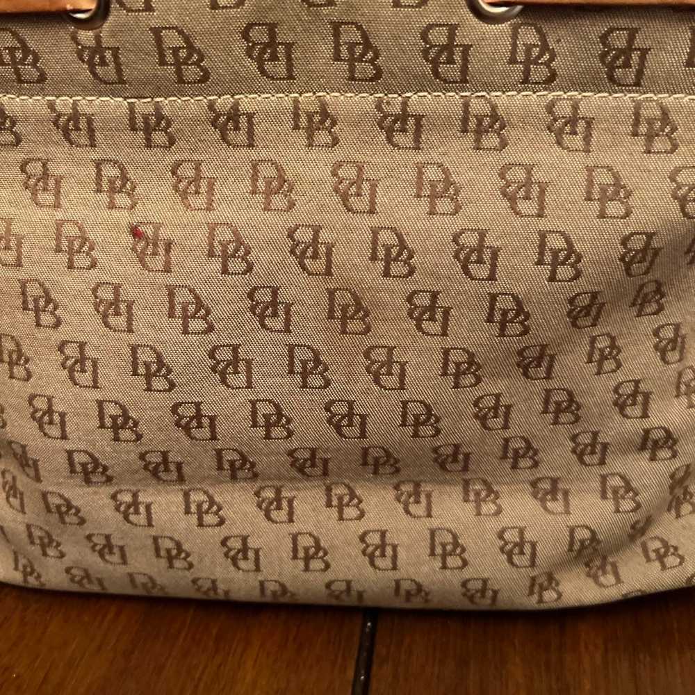 Vintage Dooney & Bourke Satchel Bag Authentic Sig… - image 3