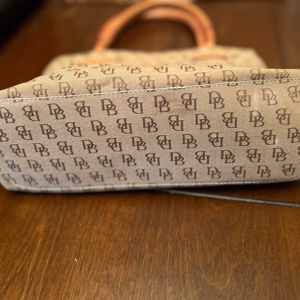 Vintage Dooney & Bourke Satchel Bag Authentic Sig… - image 4