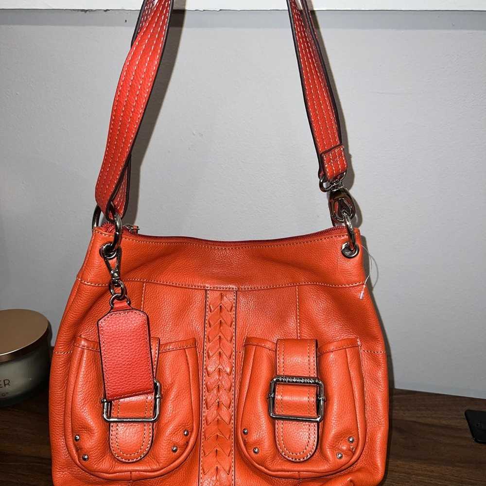 Vintage Leather Tignanello Bag - image 1