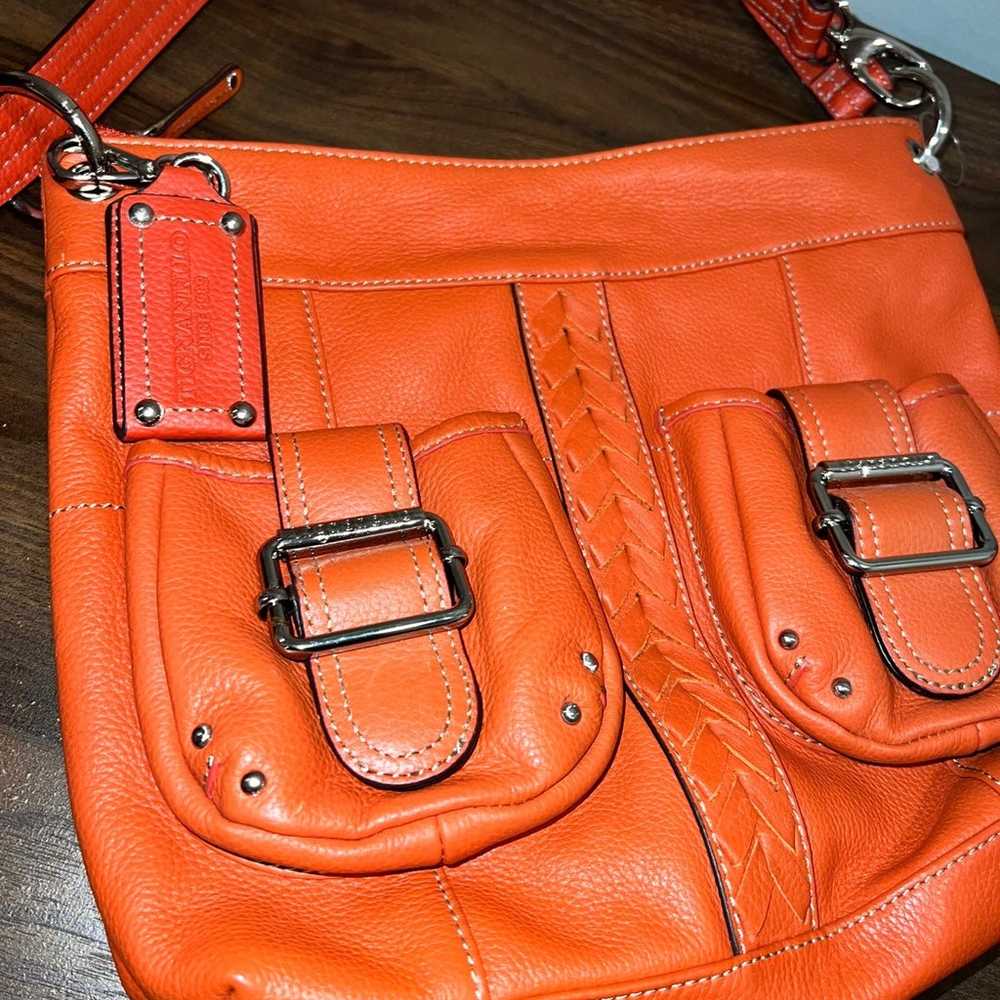 Vintage Leather Tignanello Bag - image 3