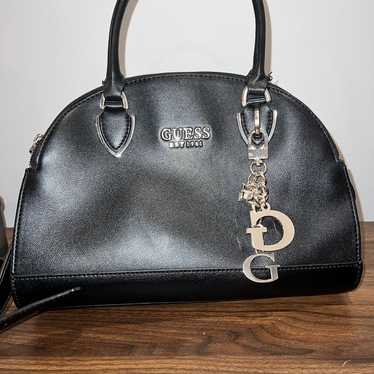 Buy Guess Bag Triana Flap Cross Body Shoulder Bag With Dust Bag (Black -  304) (J736)