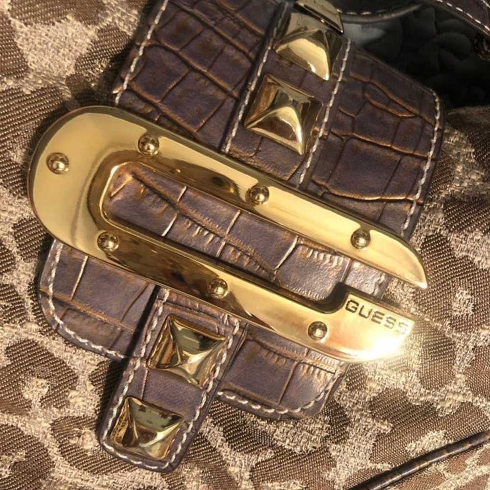Vintage GUESS leopard purse - image 2