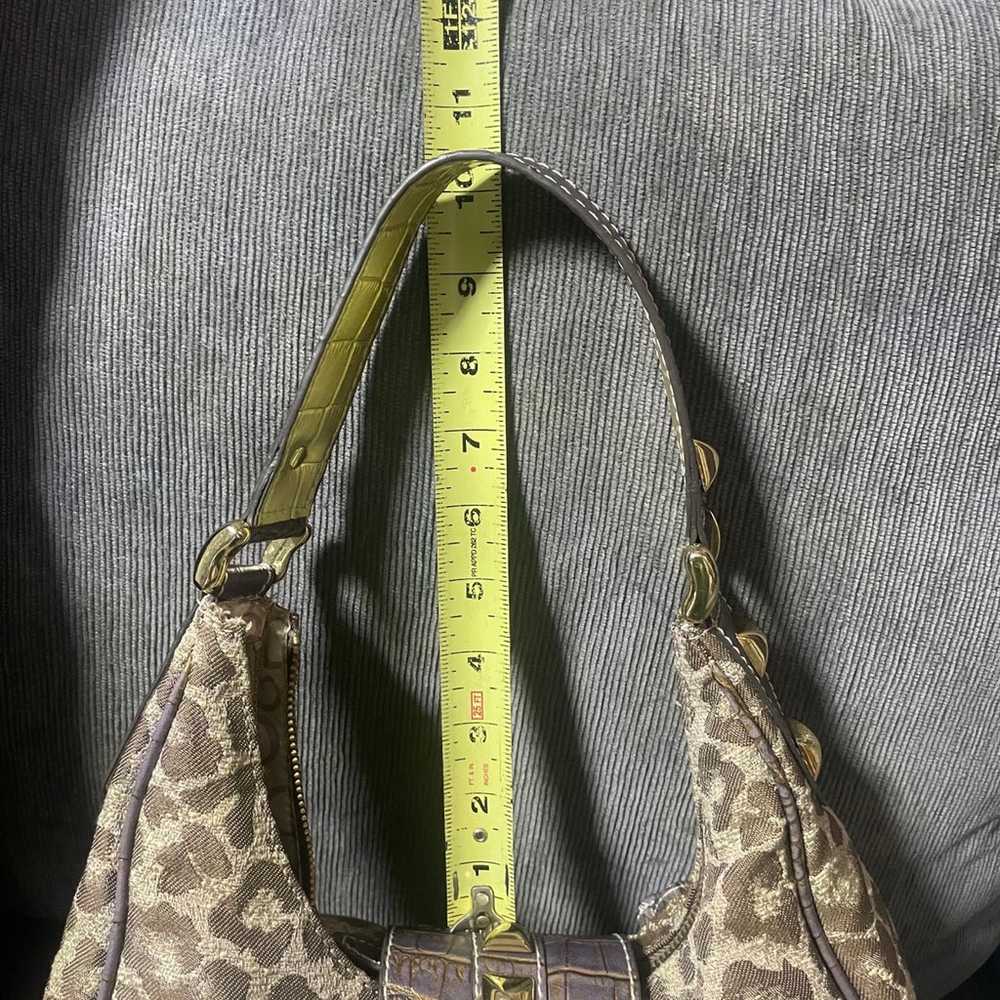 Vintage GUESS leopard purse - image 7