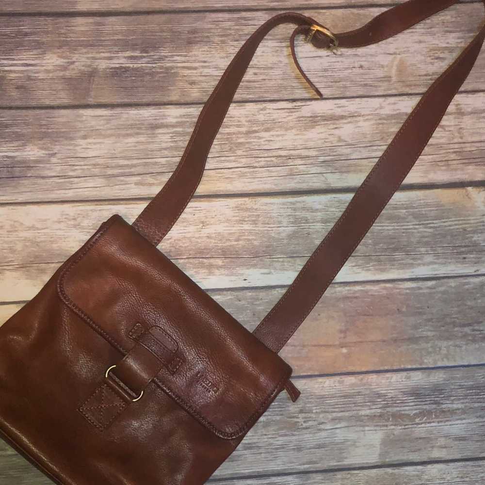 Genuine Leather Crossbody Bag - image 4