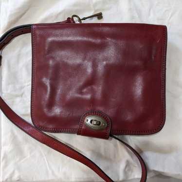 Fossil vintage leather crossbody - image 1
