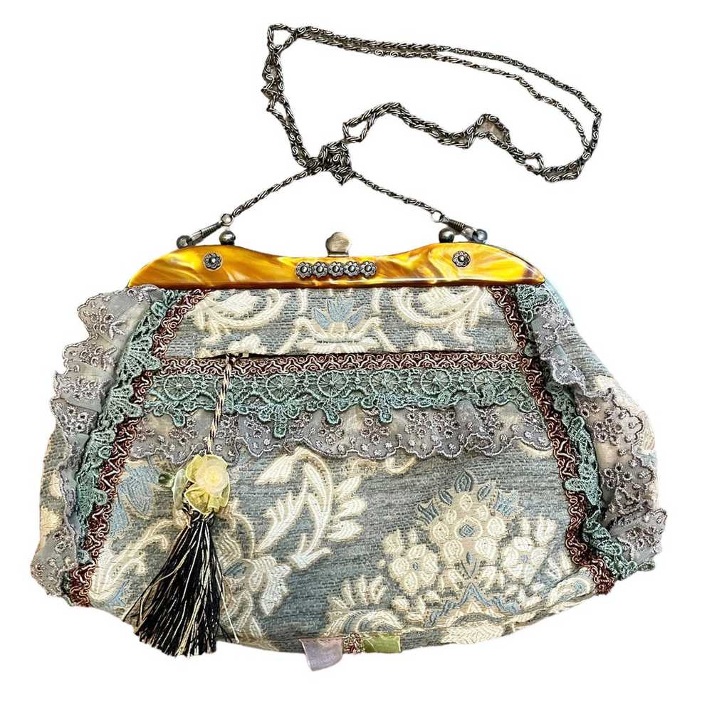 Malina Artisan Victorian Style Lace Chain Strap H… - image 11