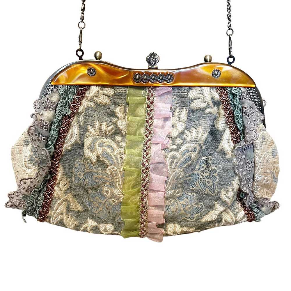 Malina Artisan Victorian Style Lace Chain Strap H… - image 4