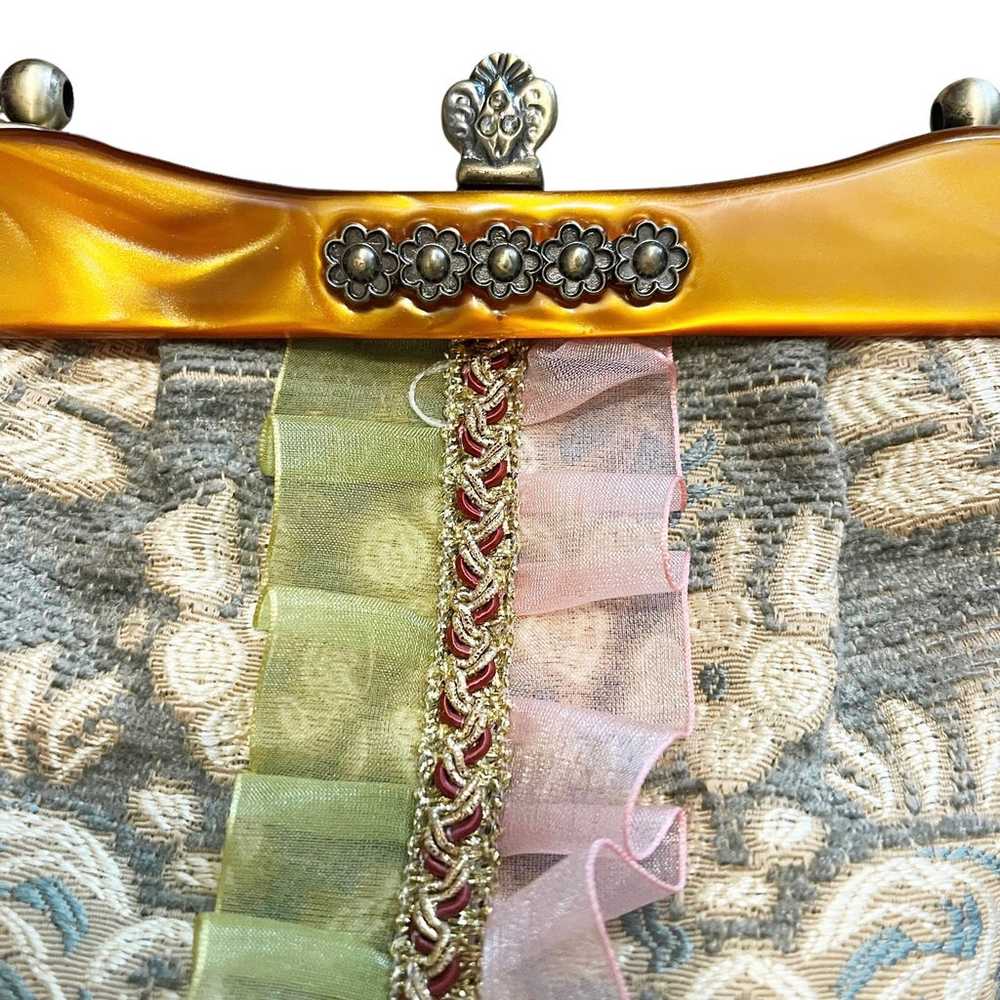 Malina Artisan Victorian Style Lace Chain Strap H… - image 7