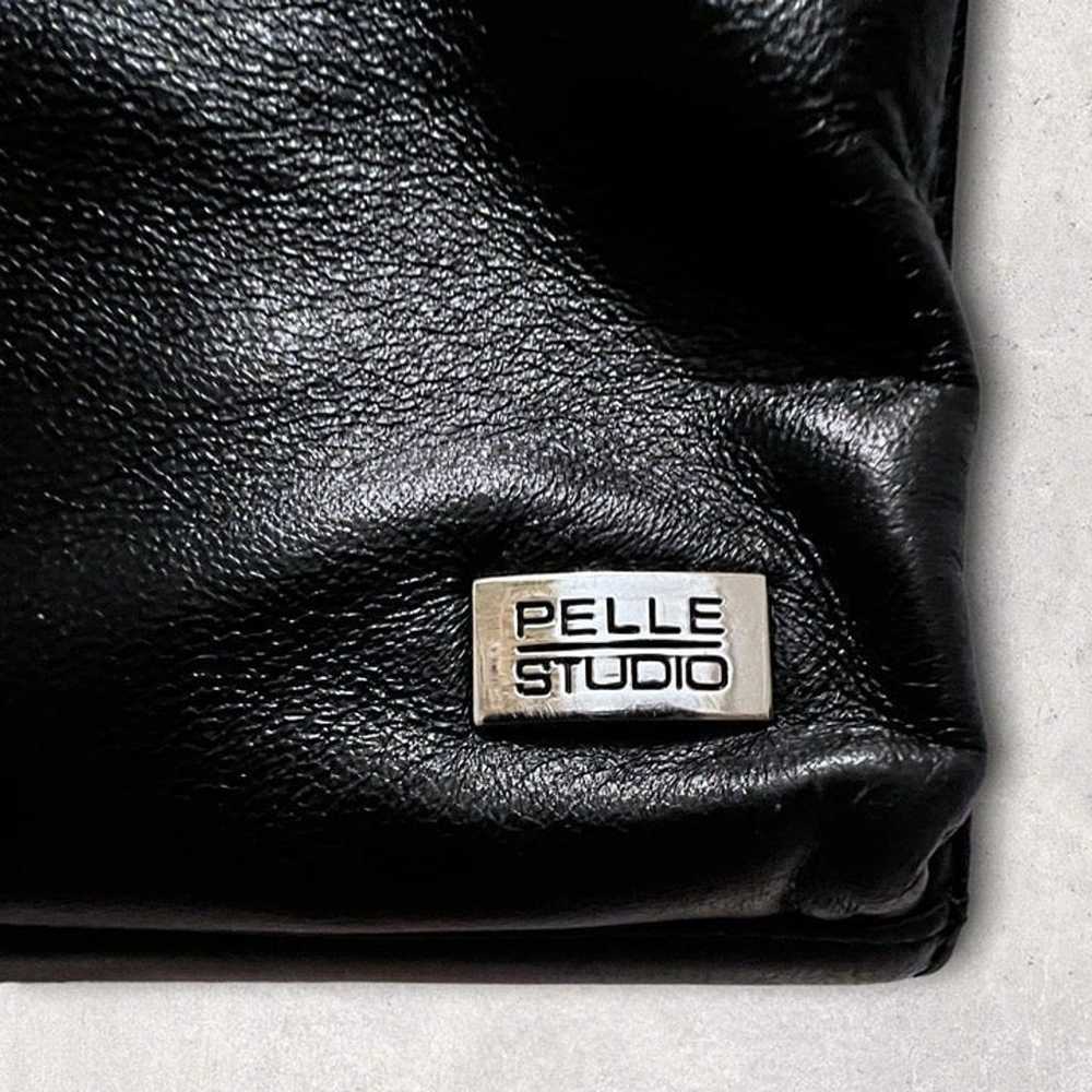 Vintage Wilson Leather Pelle Studio Black Leather… - image 6