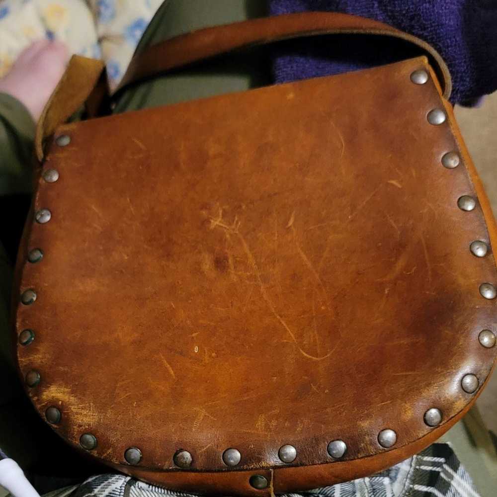 2 vintage Genuine leather purses - image 4