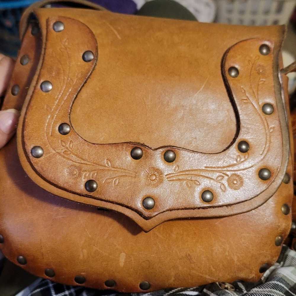 2 vintage Genuine leather purses - image 8