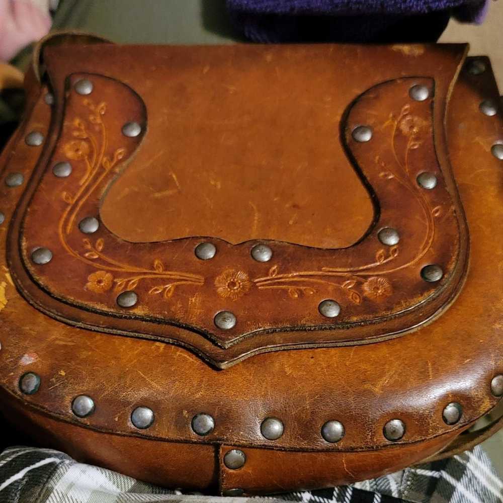 2 vintage Genuine leather purses - image 9