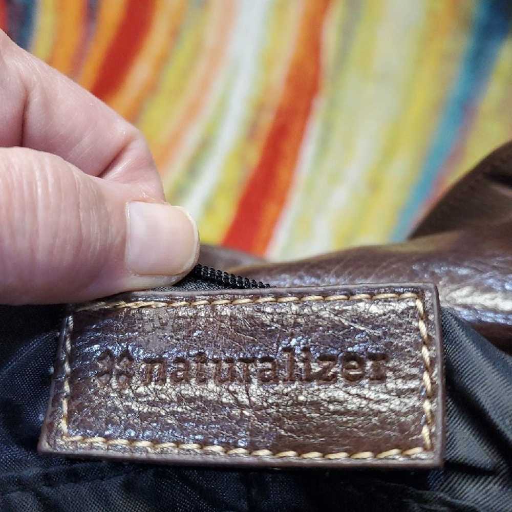 Vintage Naturalizer Patchwork Leather & Suede Pur… - image 8