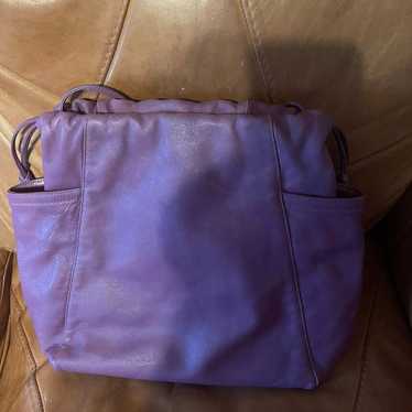 purple handbag - image 1