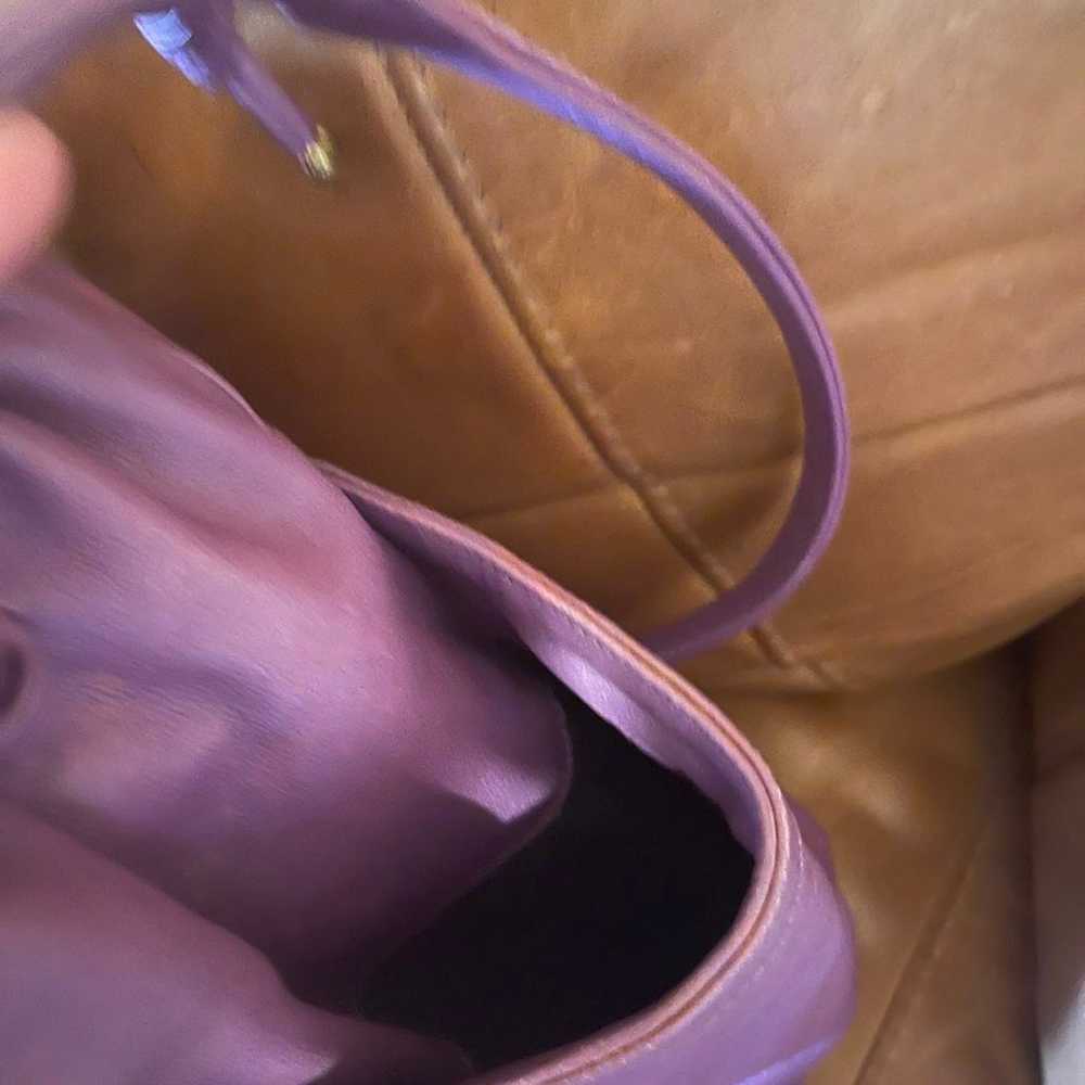 purple handbag - image 3