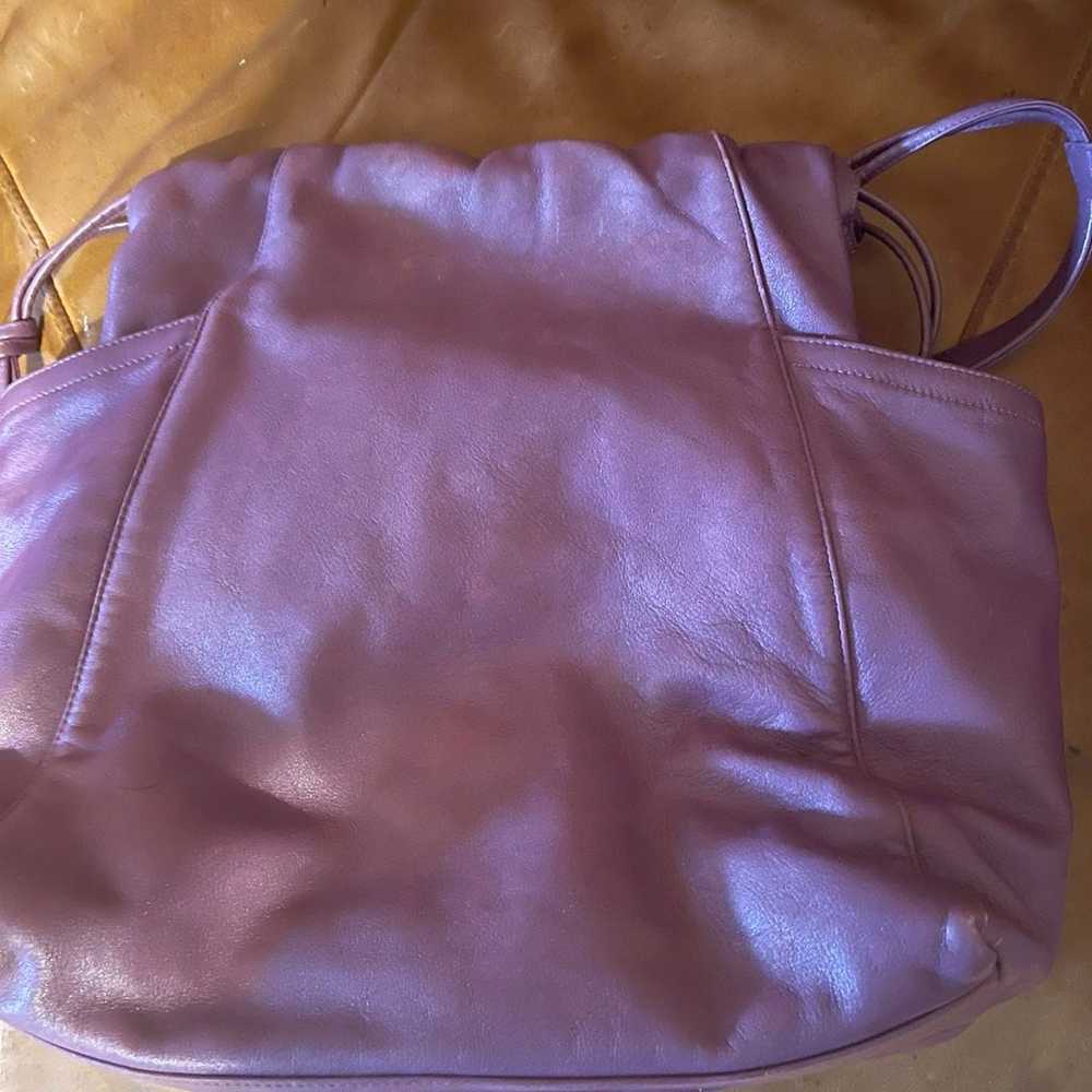 purple handbag - image 5
