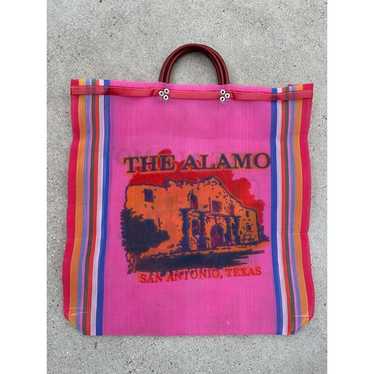 Vintage 1960s The Alamo San Antonio Texas Tote Ba… - image 1