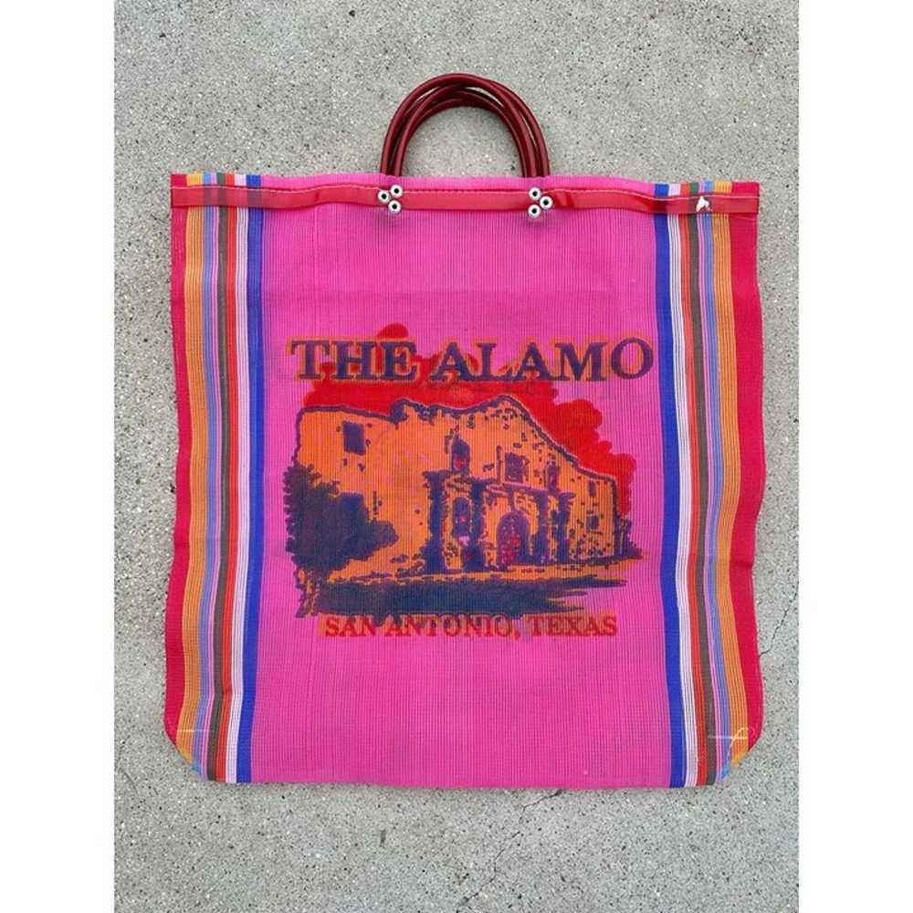 Vintage 1960s The Alamo San Antonio Texas Tote Ba… - image 5