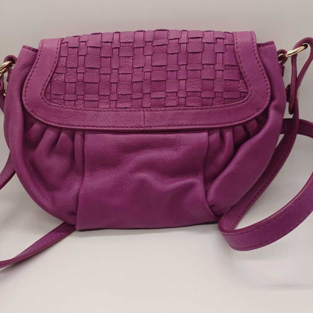 Hot Pink Vintage Elliott Lucca Crossbody Bag NWOT - image 2