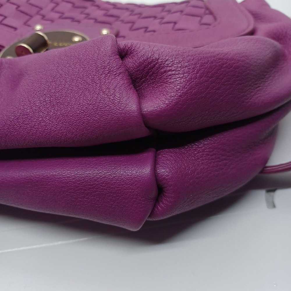 Hot Pink Vintage Elliott Lucca Crossbody Bag NWOT - image 6