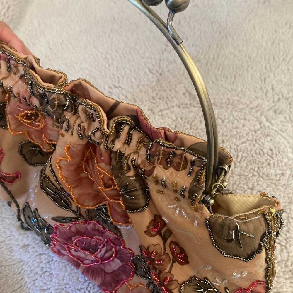 Hand beaded vintage purse - image 1