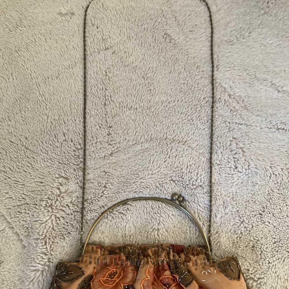 Hand beaded vintage purse - image 3