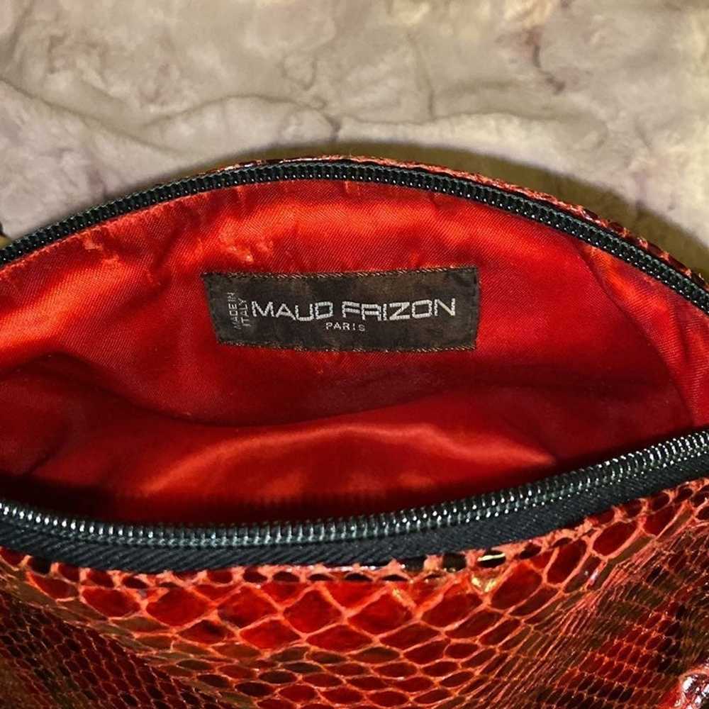 Vintage Maud Frizon Exotic Skinned Handbag - image 6