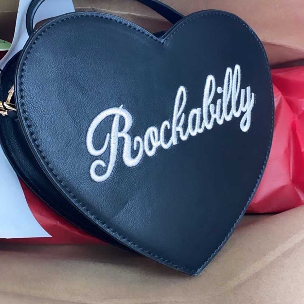 rockabilly heart purse - image 1