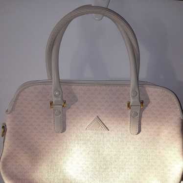 liz claiborne pink crossbody handbag - image 1
