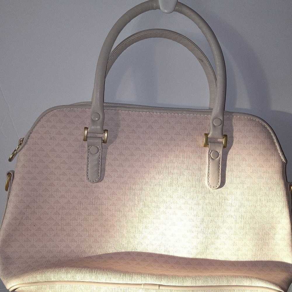 liz claiborne pink crossbody handbag - image 3