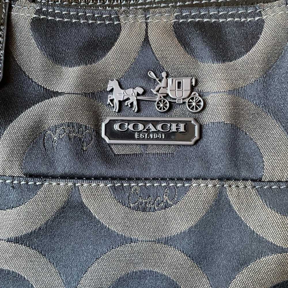 Black Vintage Coach Bag - image 3