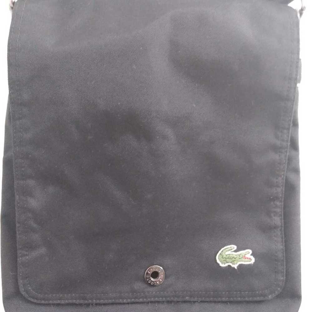 Lacoste Black Messenger Bag Vintage - image 2