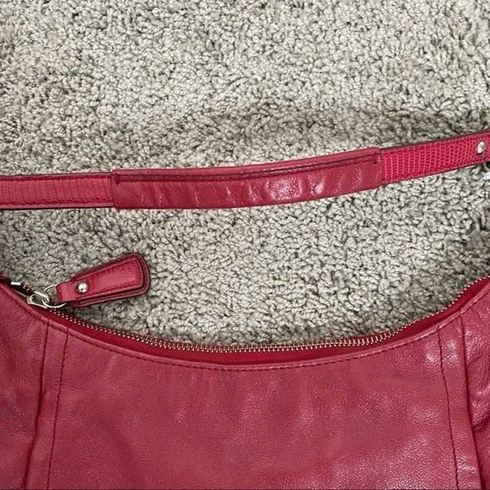 NWOT Coach Red Leather Purse - image 12