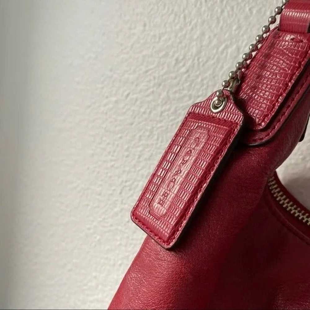 NWOT Coach Red Leather Purse - image 4