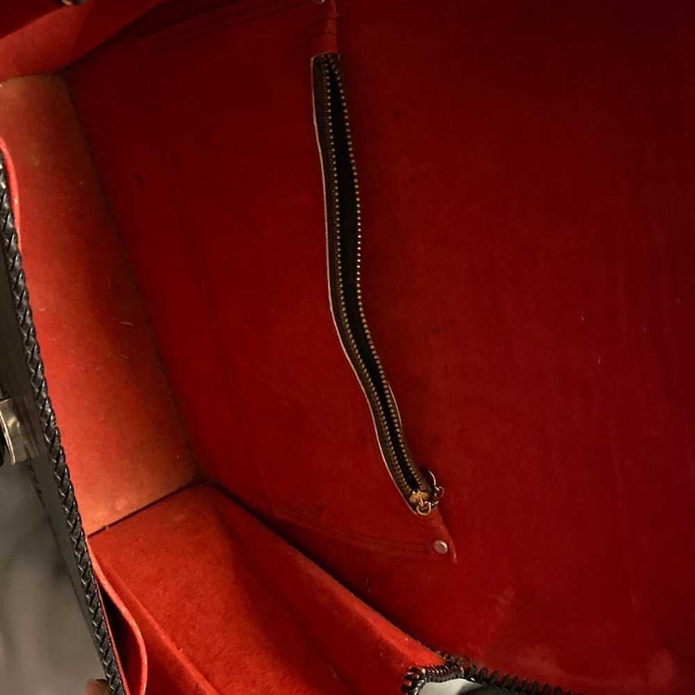 Vintage leather messenger purse - image 3
