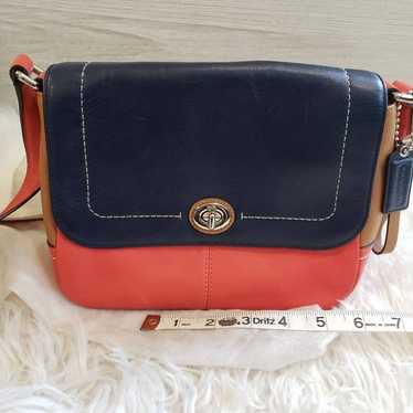 Coach Block Colored Handbag