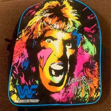 1991 Ultiimate Warrior backpack WWF. NWOT! Mint! - image 1