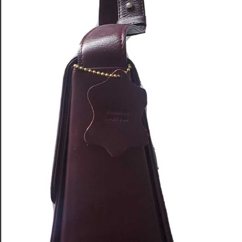 Braun Buffel Vintage Genuine Leather Burgundy Sho… - image 5