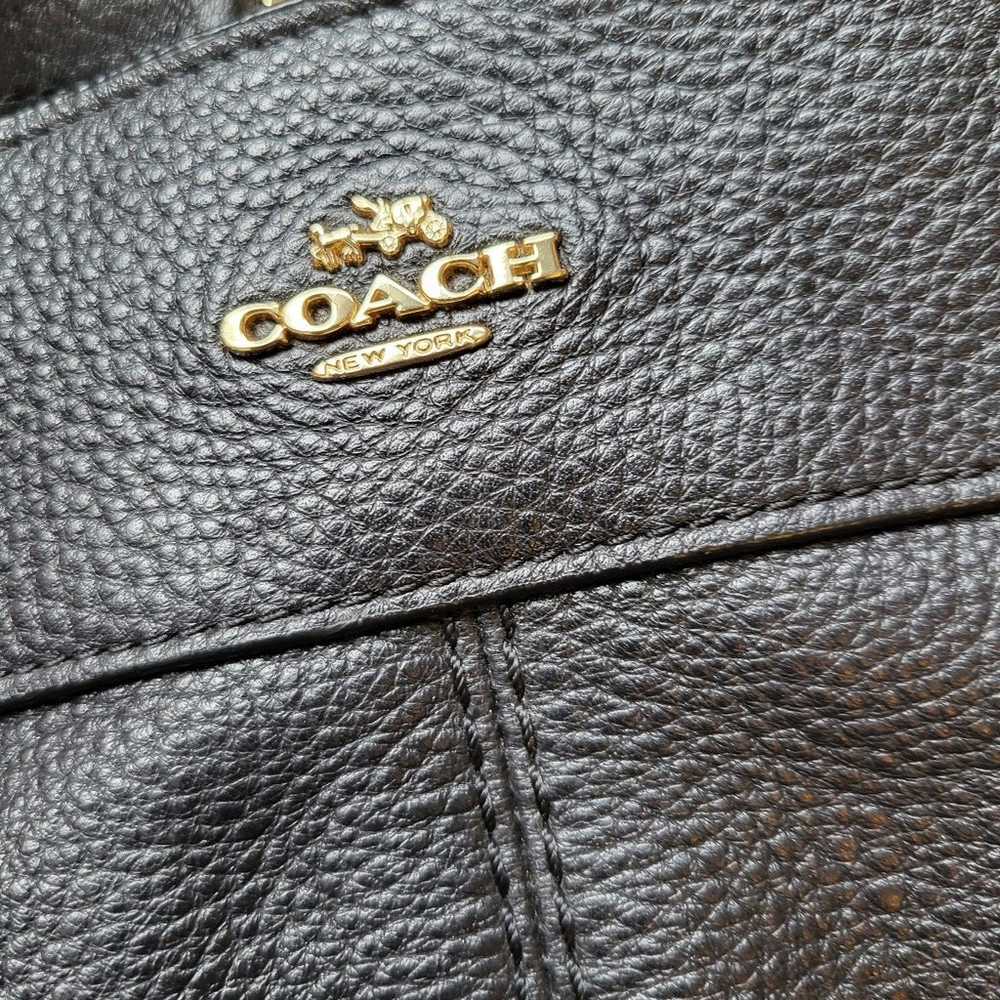 Coach purse, black, vintage - image 6