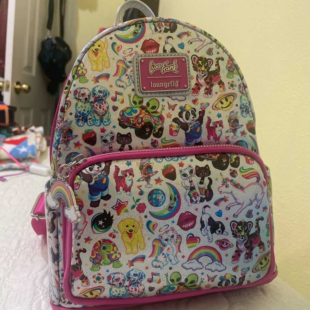 Lisa Frank x Loungefly Mini Backpack - image 1