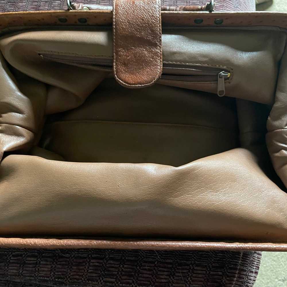 Genuine Ostrich Leather Doctors Bag - vintage - image 3