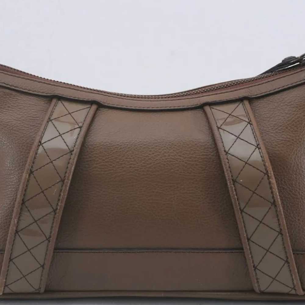 Auth Burberry Vintage Leather Shoulder - image 2